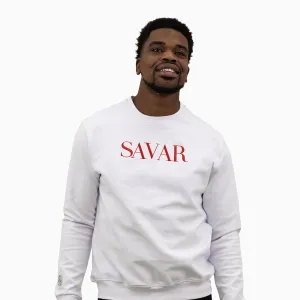 Men's Embroidery Crew Neck Sweatshirt