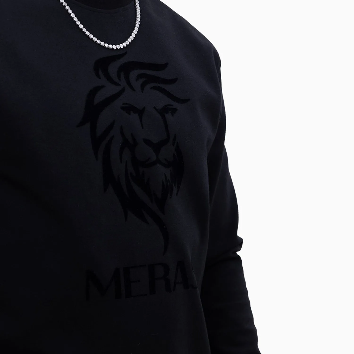 Men's Lion Crew Neck Sweatshirt