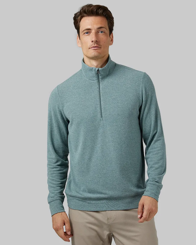 MEN'S SWEATER KNIT 1/4 ZIP TOP