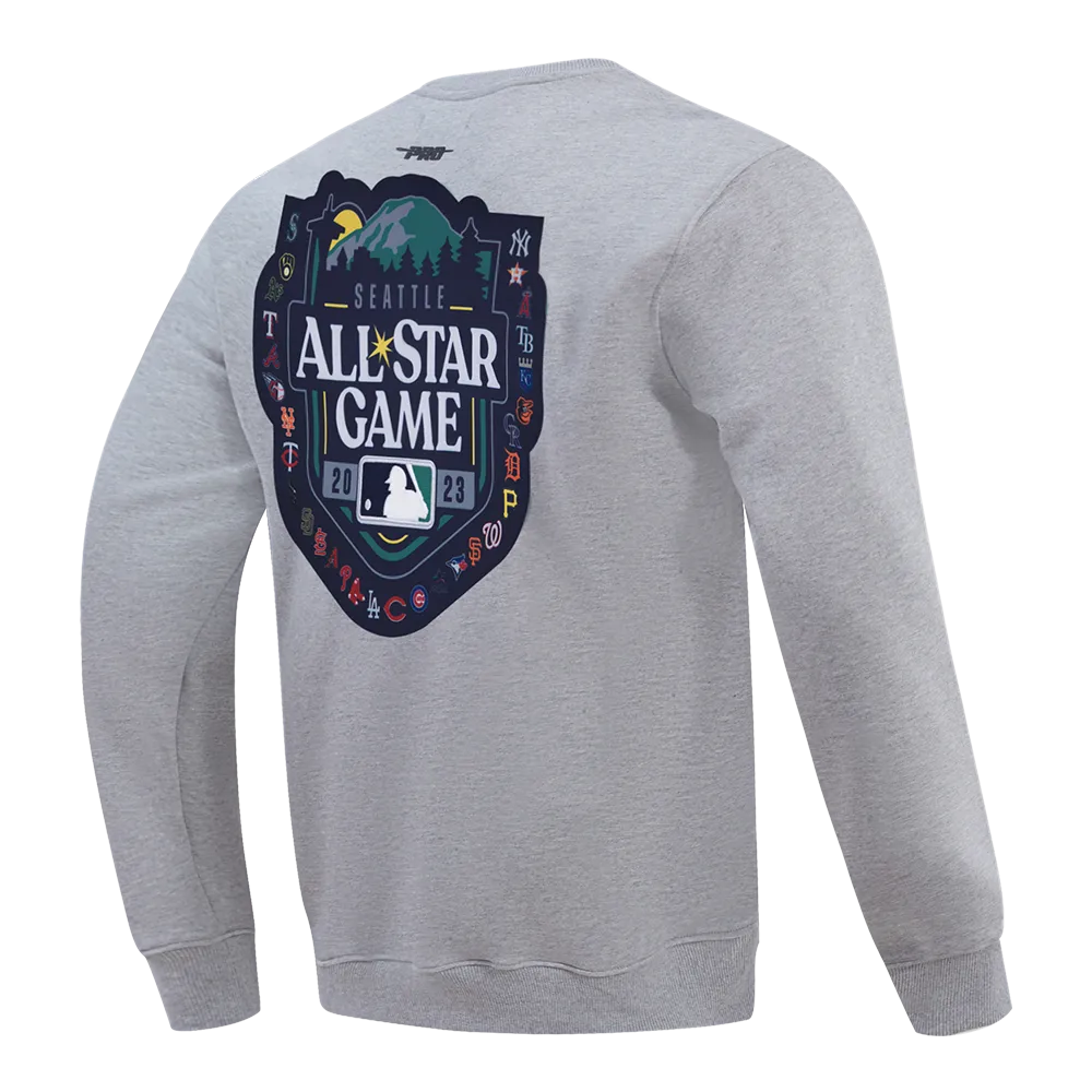 MLB ALL STAR 2023 MEN'S CREWNECK (HEATHER GREY)