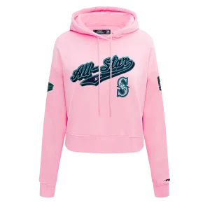 MLB ALL STAR 2023 WOMEN'S CROPPED PO HOODIE (PINK)