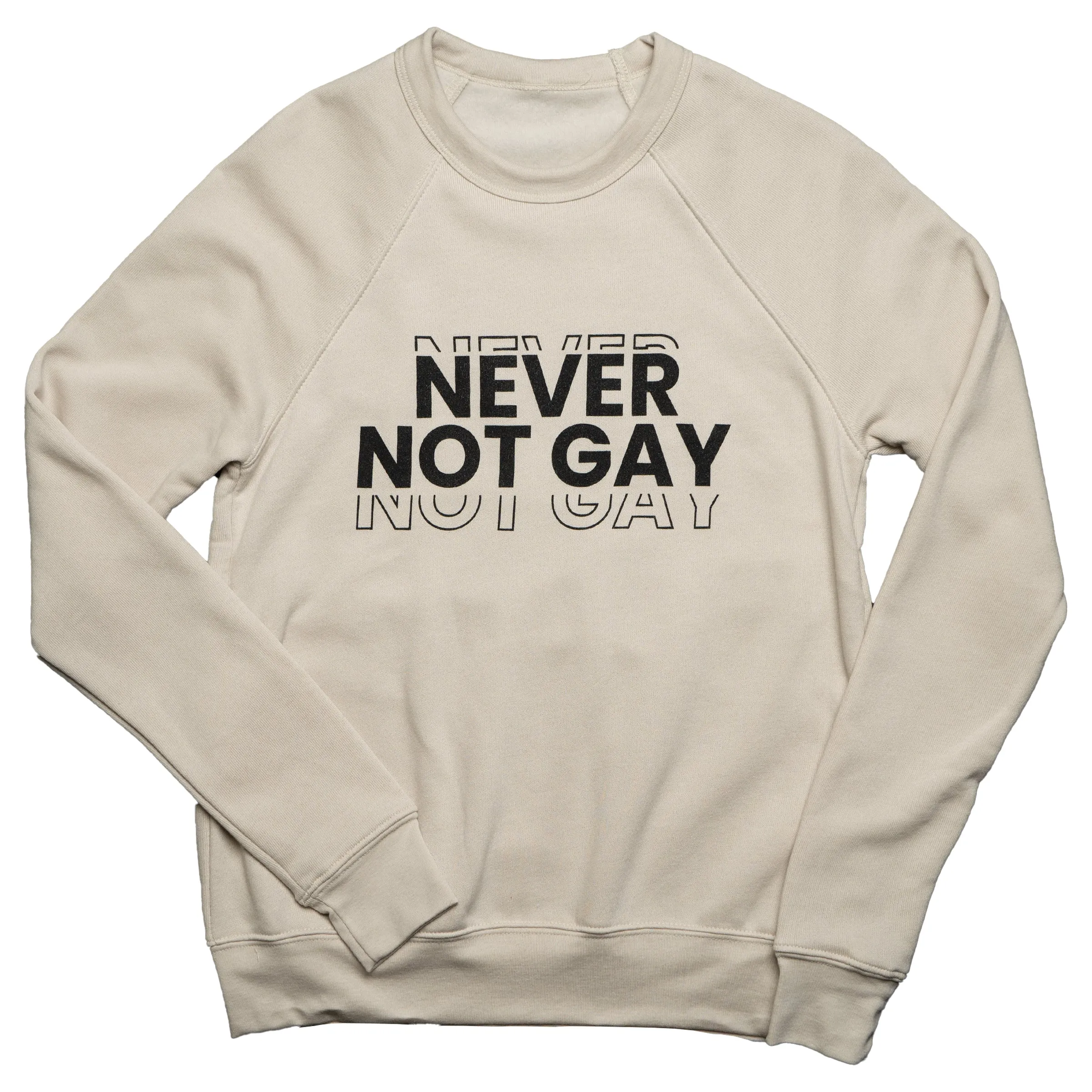 Never Not Gay | Pullover Sweatshirt