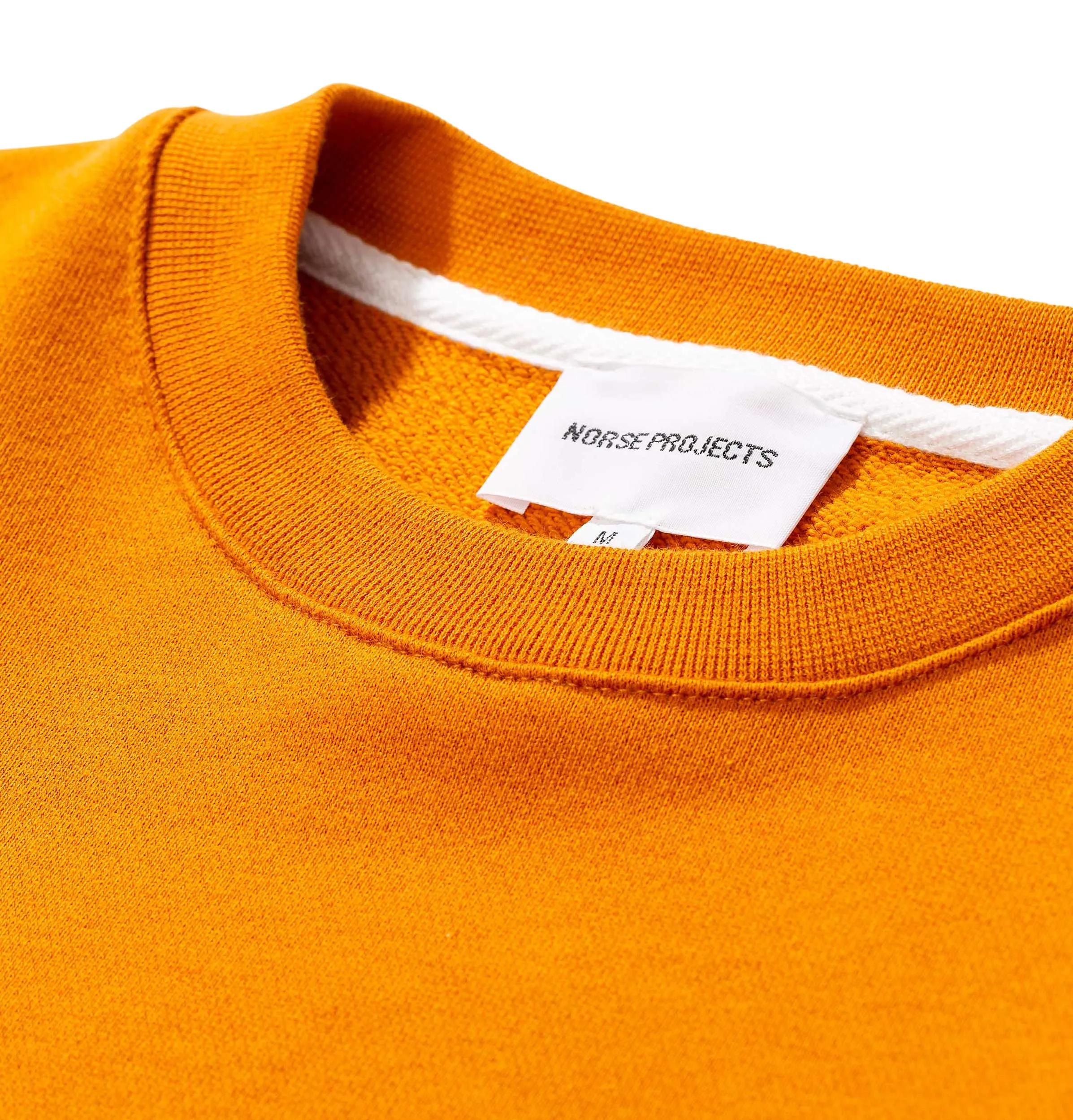 Norse Projects Vagn Classic Crew Sweatshirt – Cadmium Orange