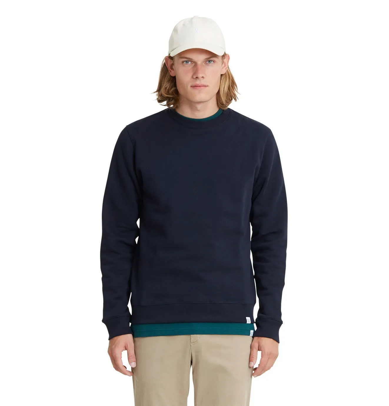 Norse Projects Vagn Classic Crew Sweatshirt – Dark Navy