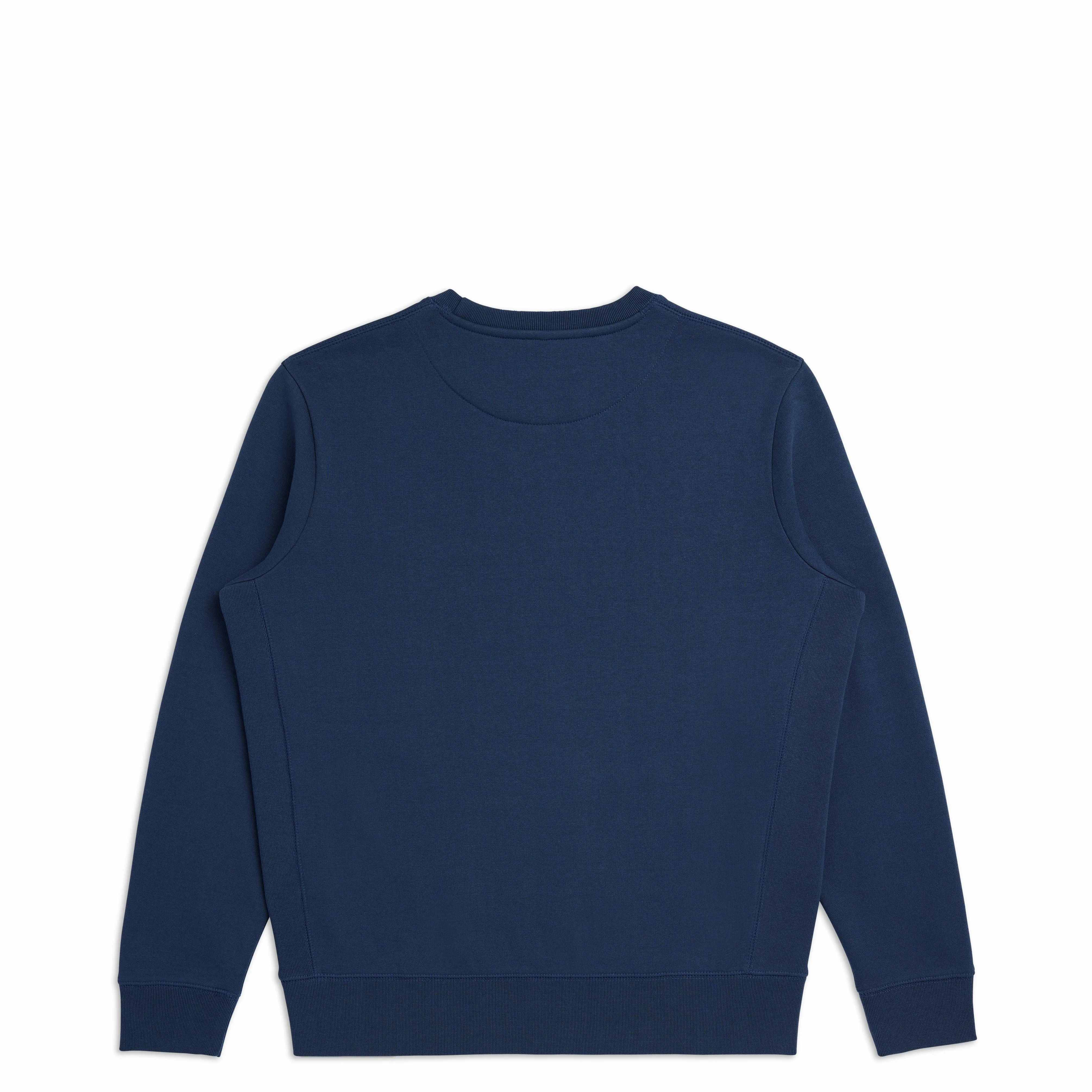 Ocean Navy Organic Cotton Crewneck Sweatshirt