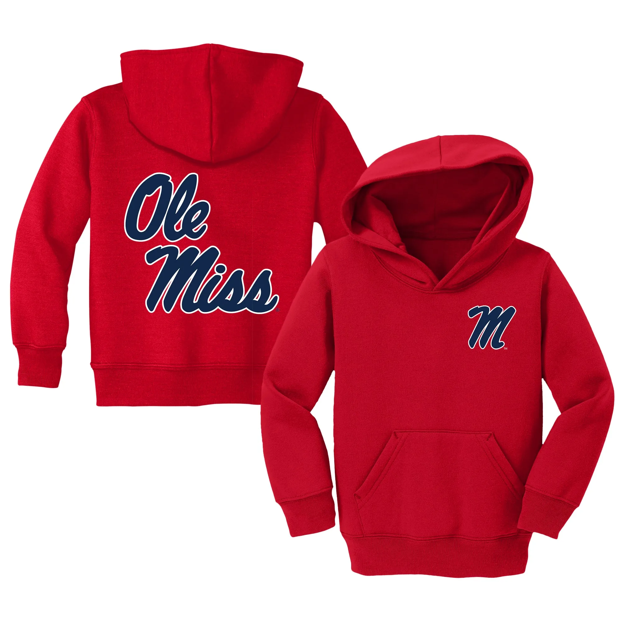 Ole Miss Rebels Logo Toddler Pullover Sweatshirt