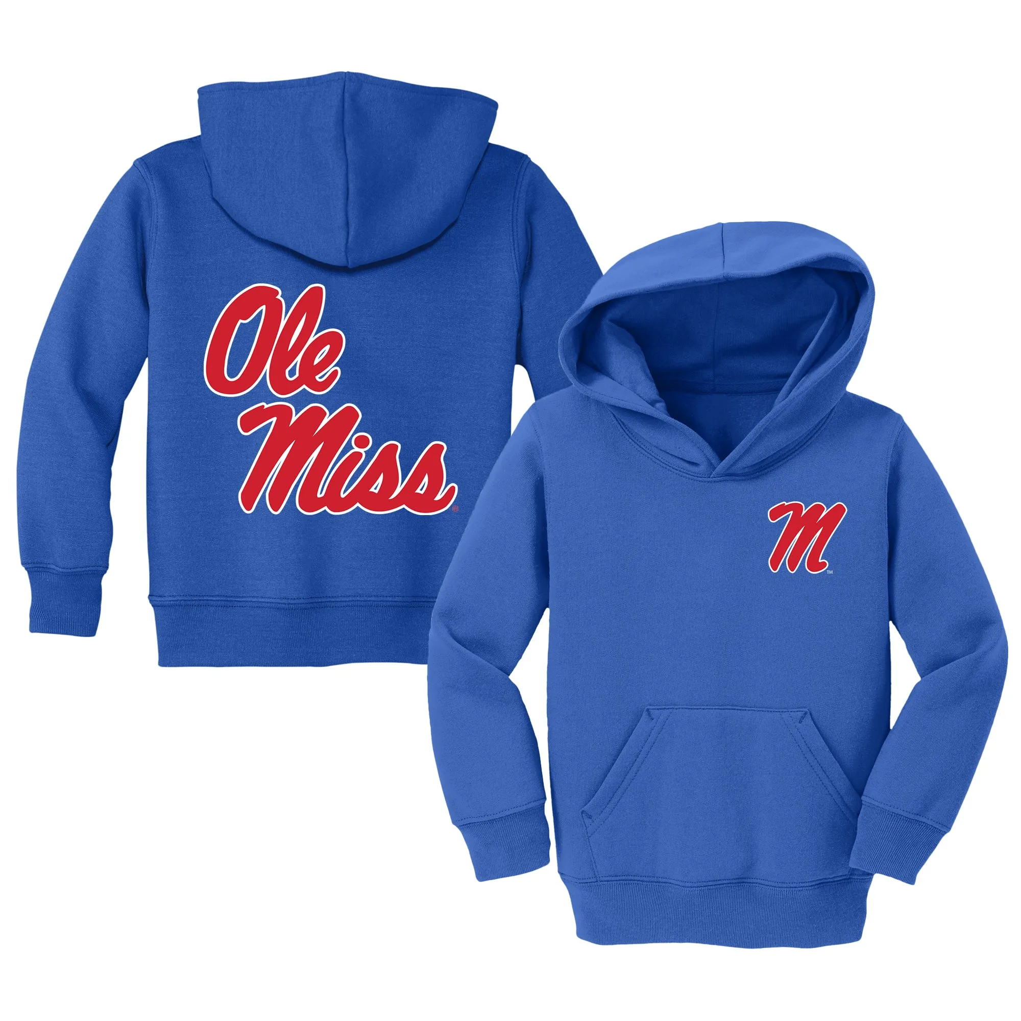 Ole Miss Rebels Logo Toddler Pullover Sweatshirt