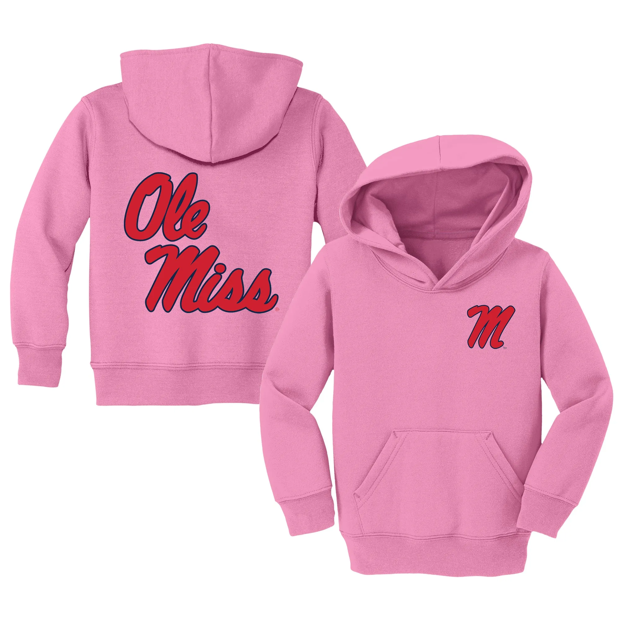 Ole Miss Rebels Logo Toddler Pullover Sweatshirt