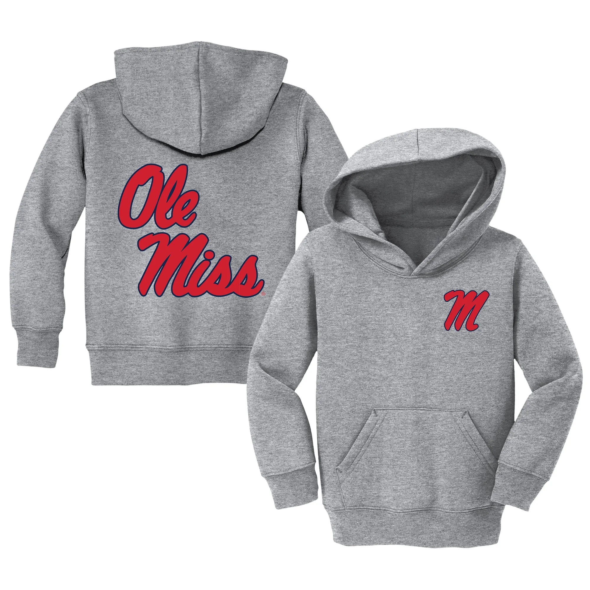 Ole Miss Rebels Logo Toddler Pullover Sweatshirt