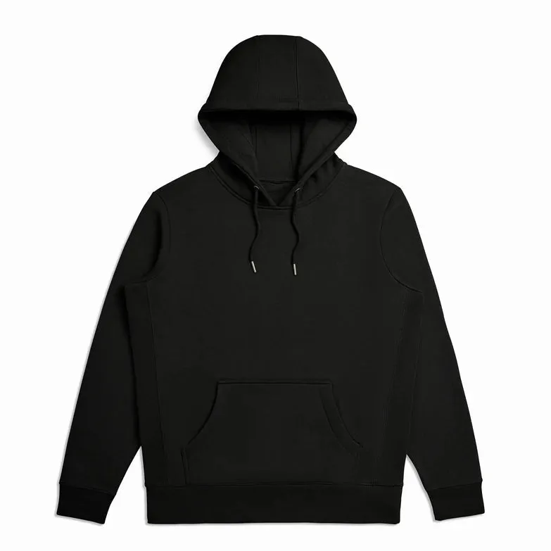 Organic Cotton Hoodie - Black