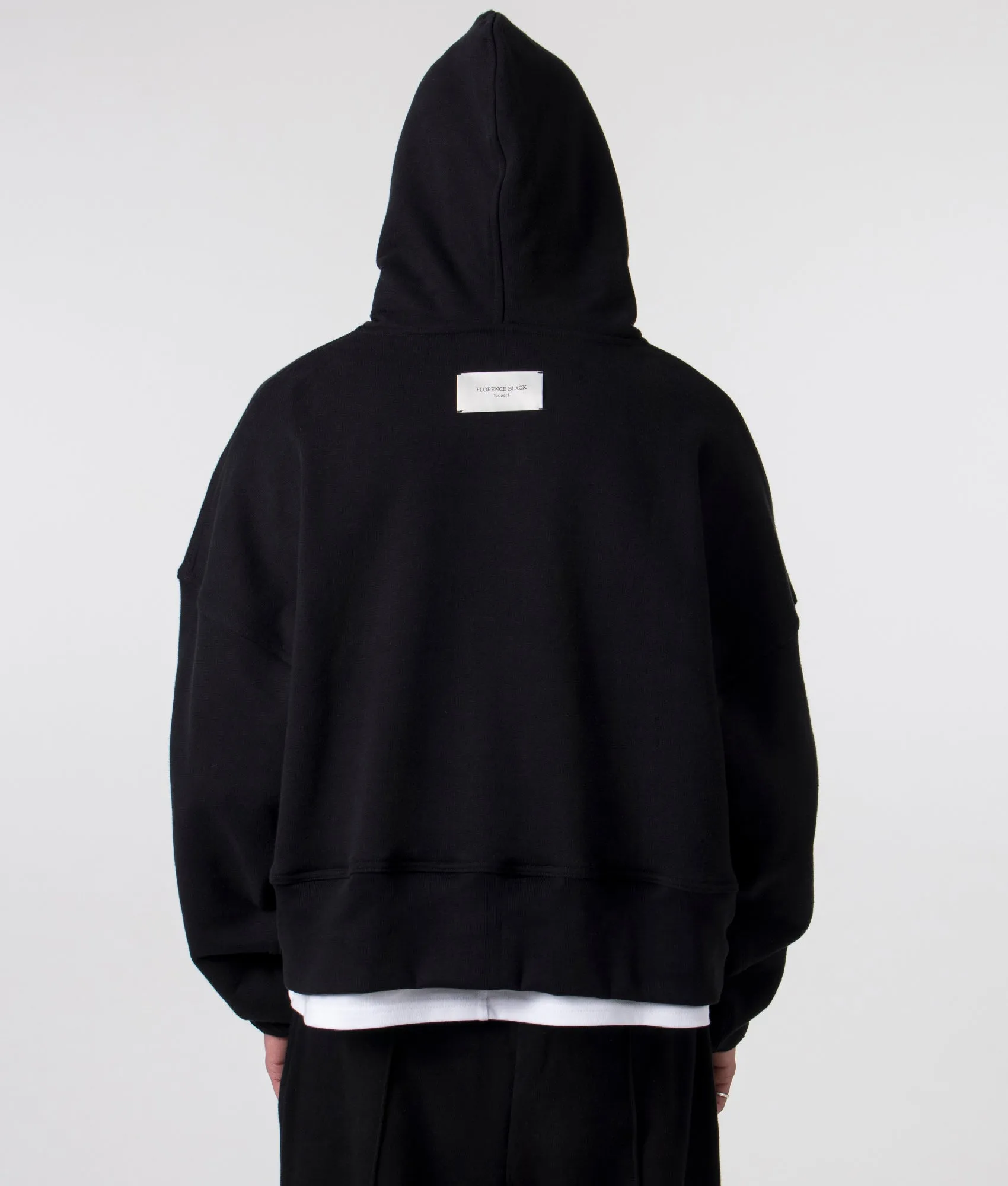 Oversized Essential Crop Hoodie V3