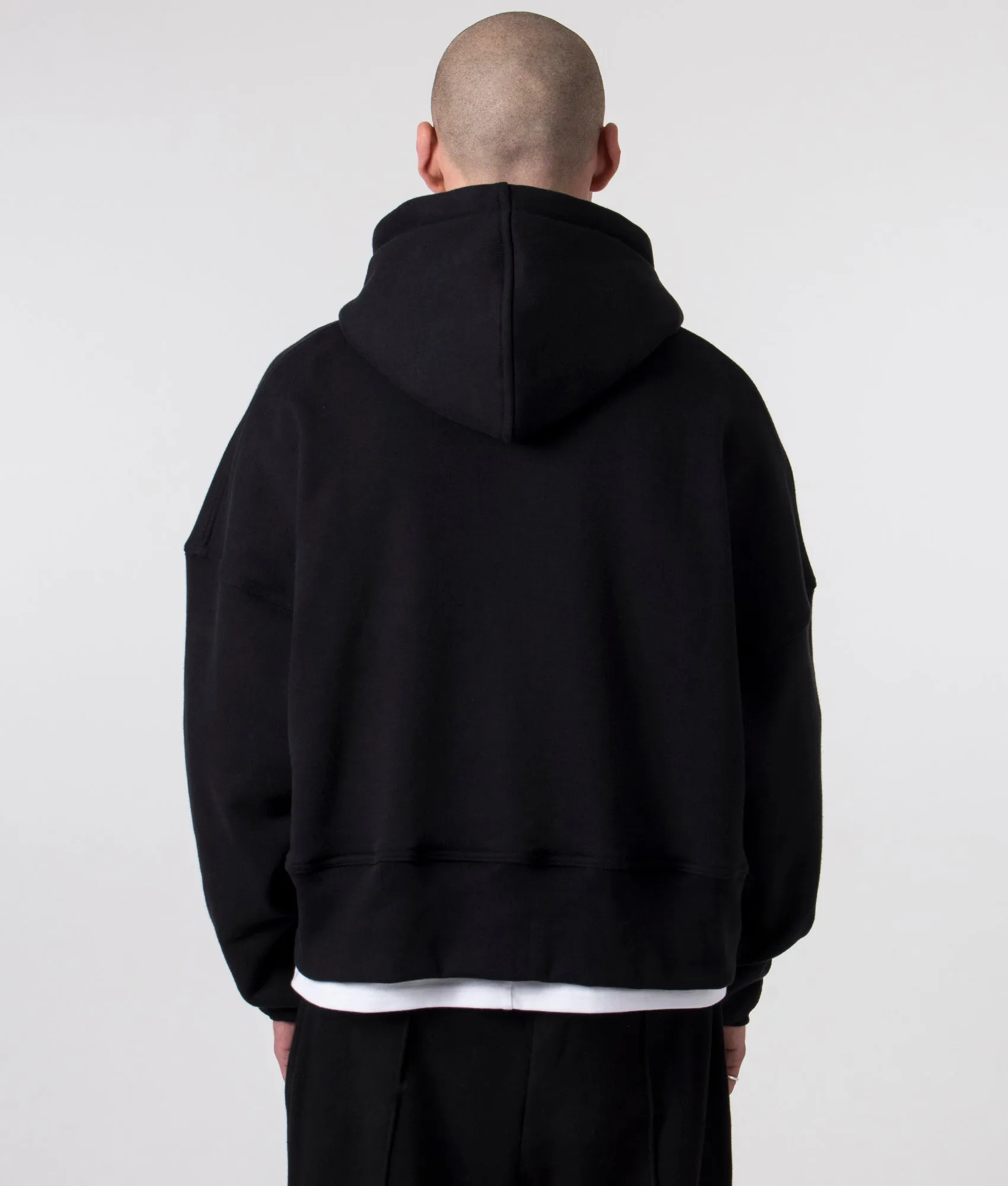 Oversized Essential Crop Hoodie V3