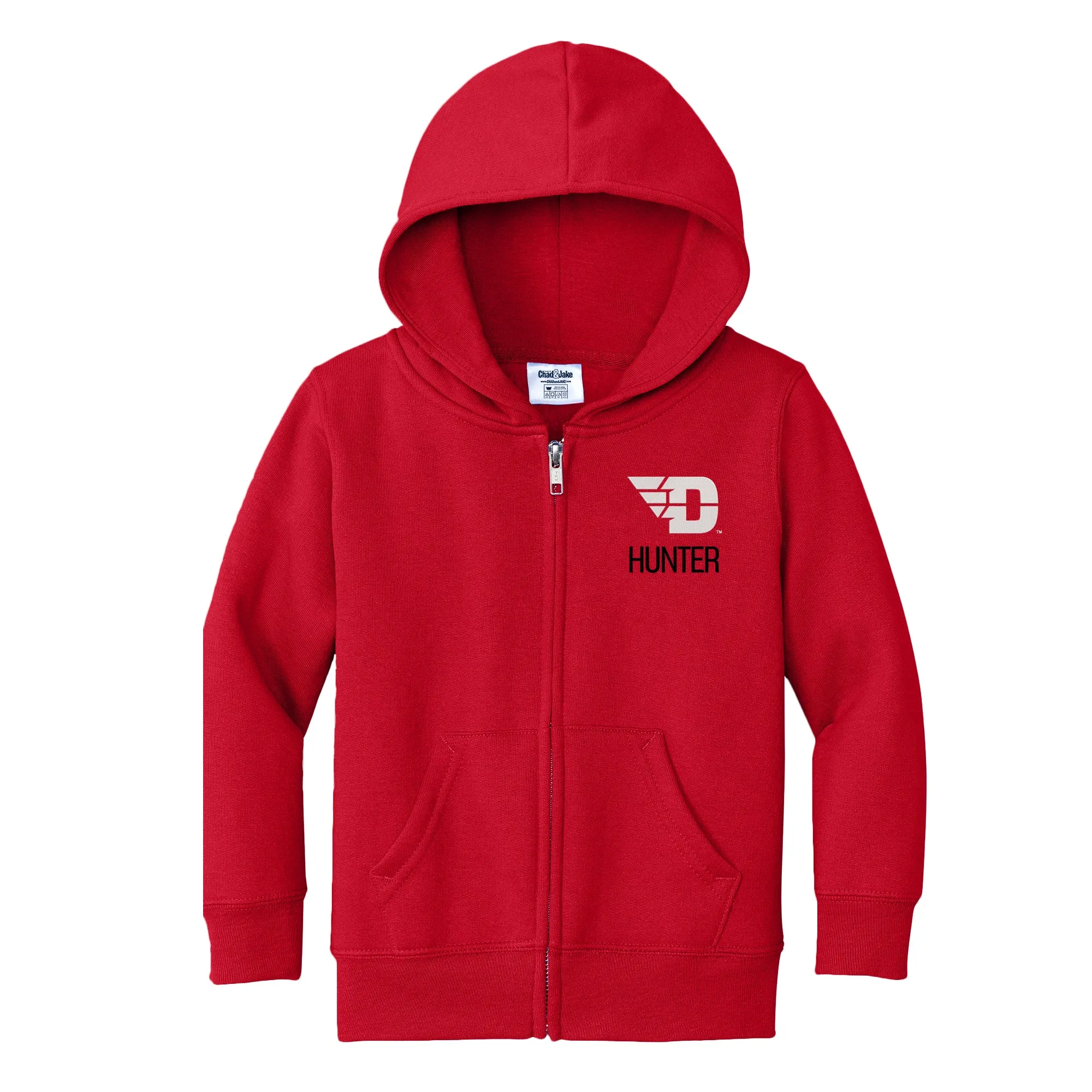 Personalized Dayton Flyers Toddler Full-Zip Sweatshirt