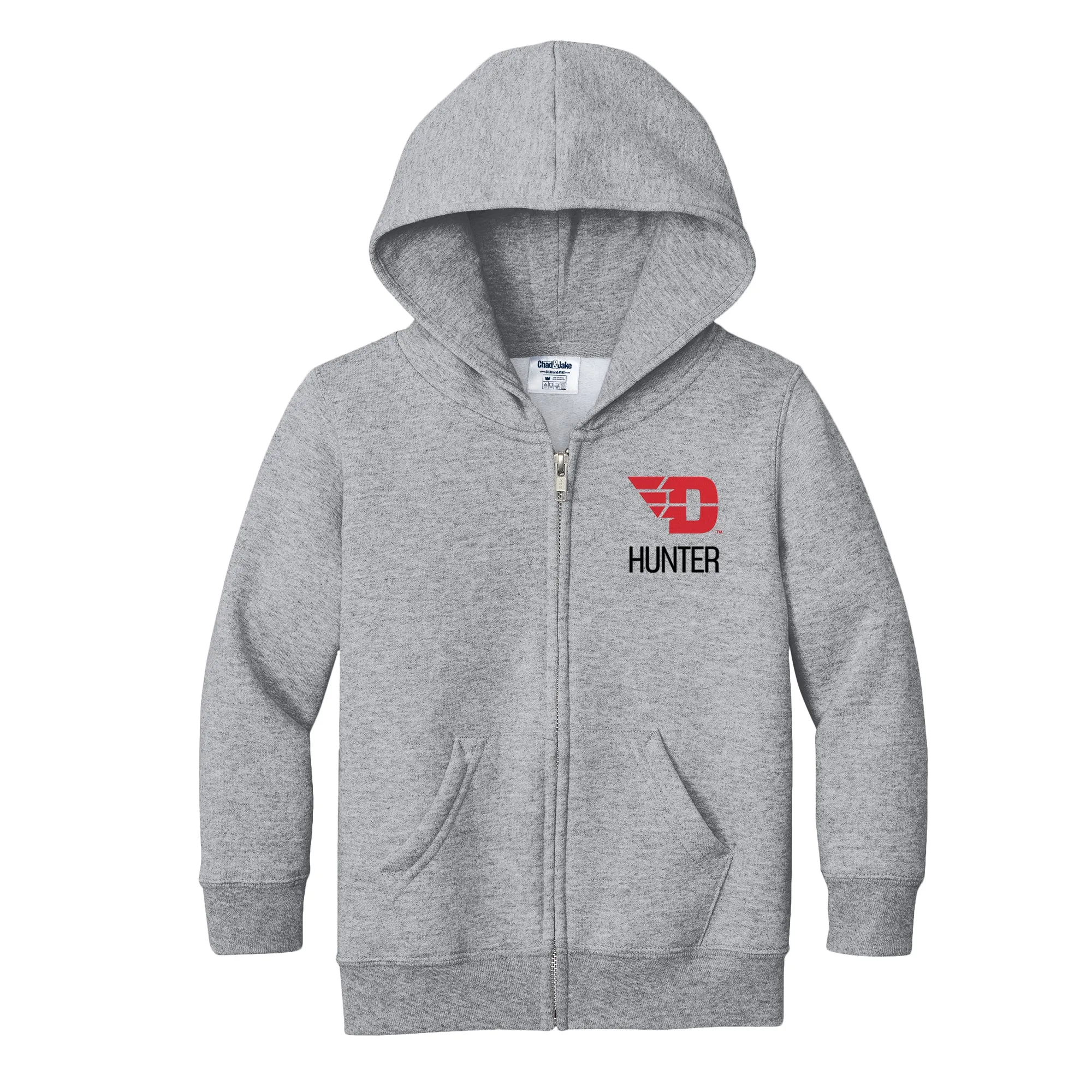 Personalized Dayton Flyers Toddler Full-Zip Sweatshirt