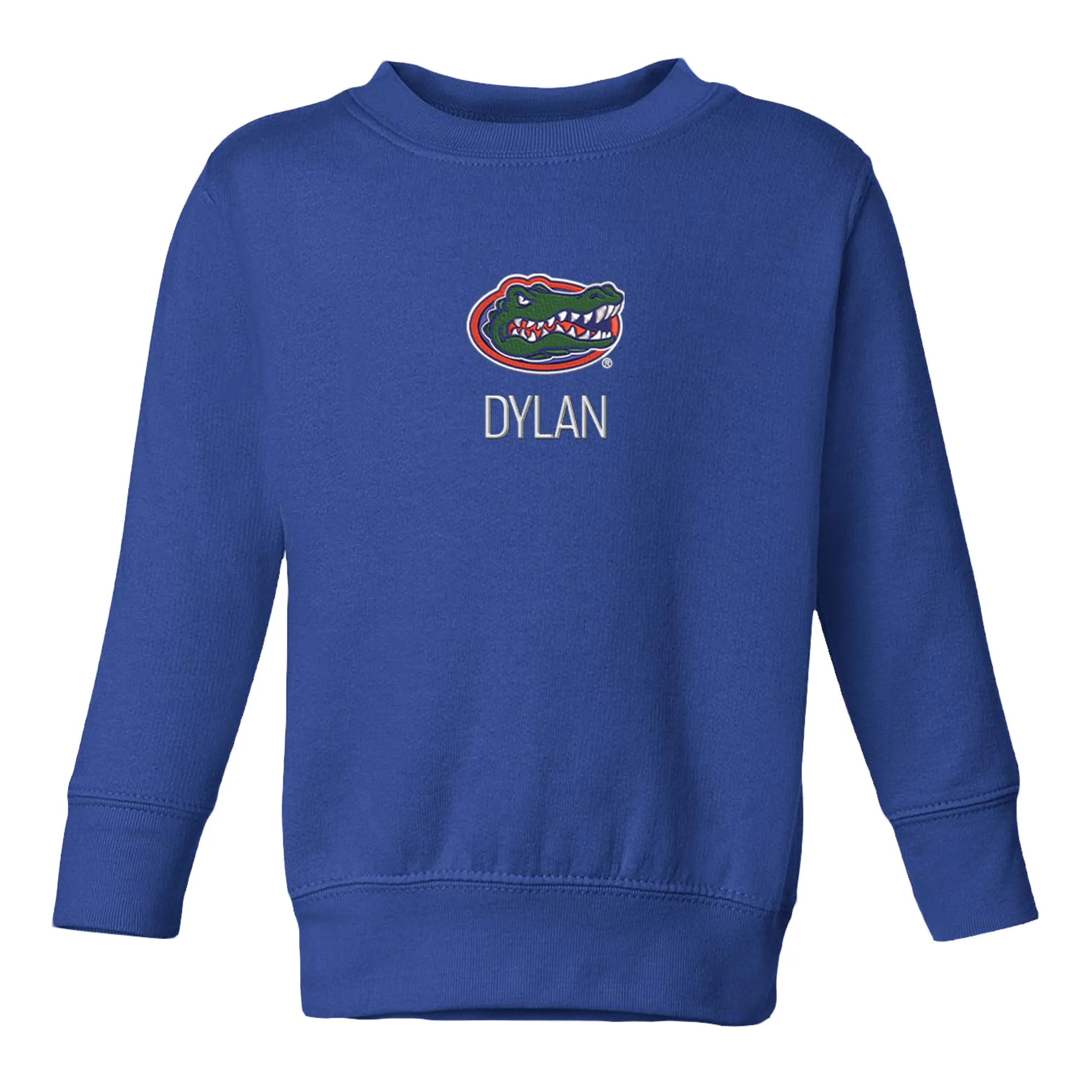 Personalized Florida Gators Toddler Crewneck Sweatshirt