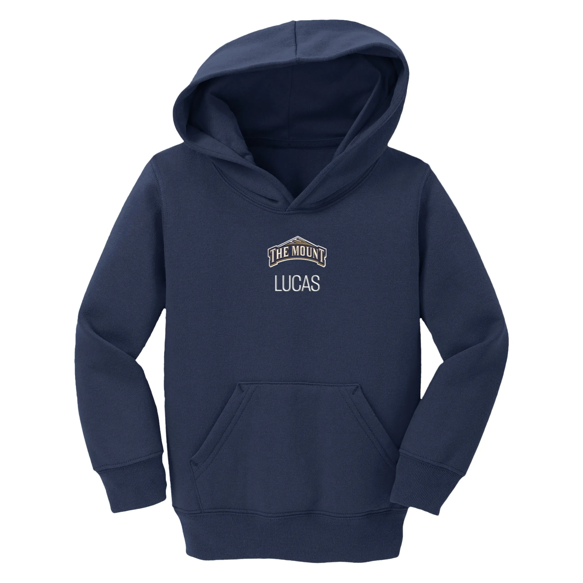 Personalized Mount St. Mary's Mountaineers Toddler Pullover Sweatshirt