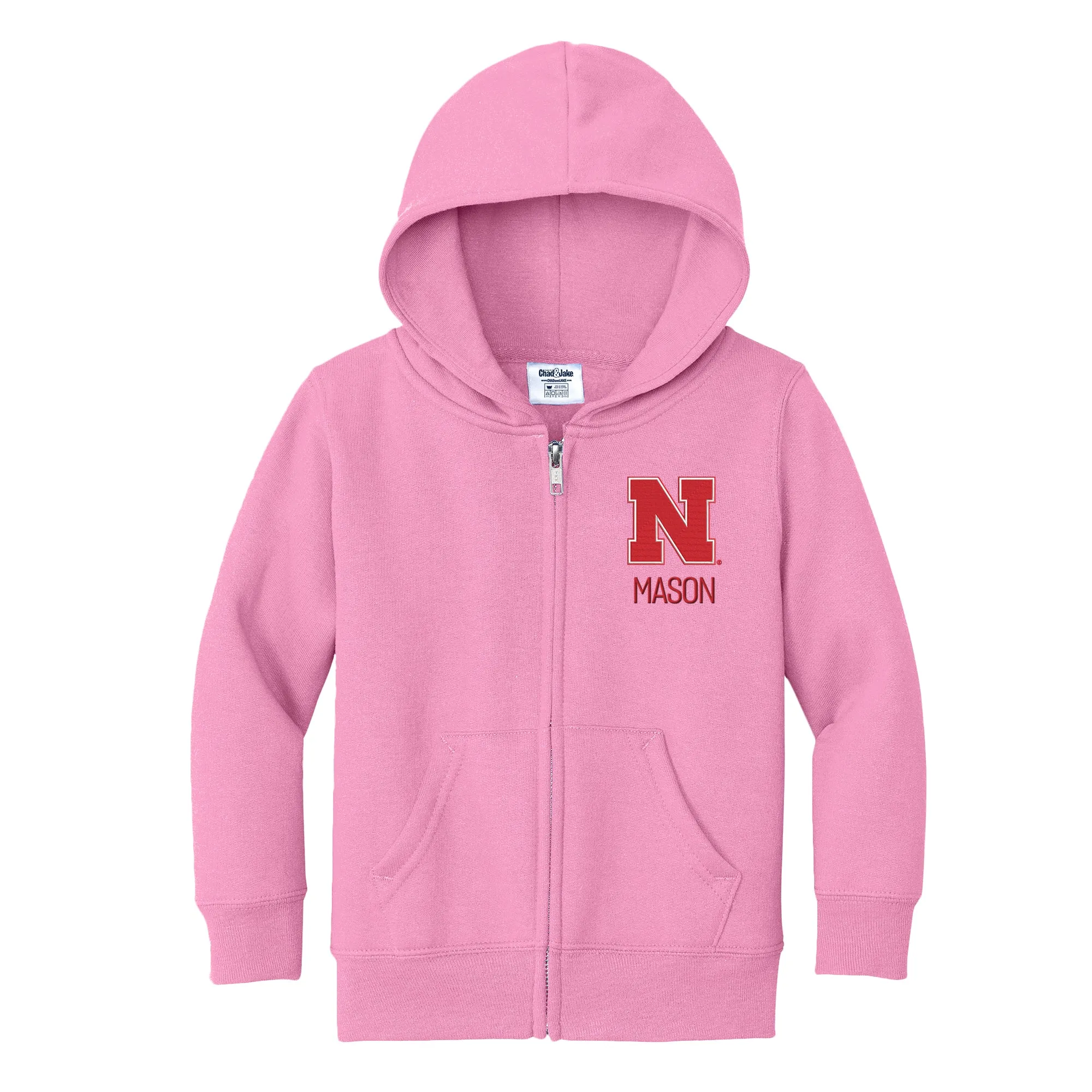 Personalized Nebraska Cornhuskers Toddler Full-Zip Sweatshirt