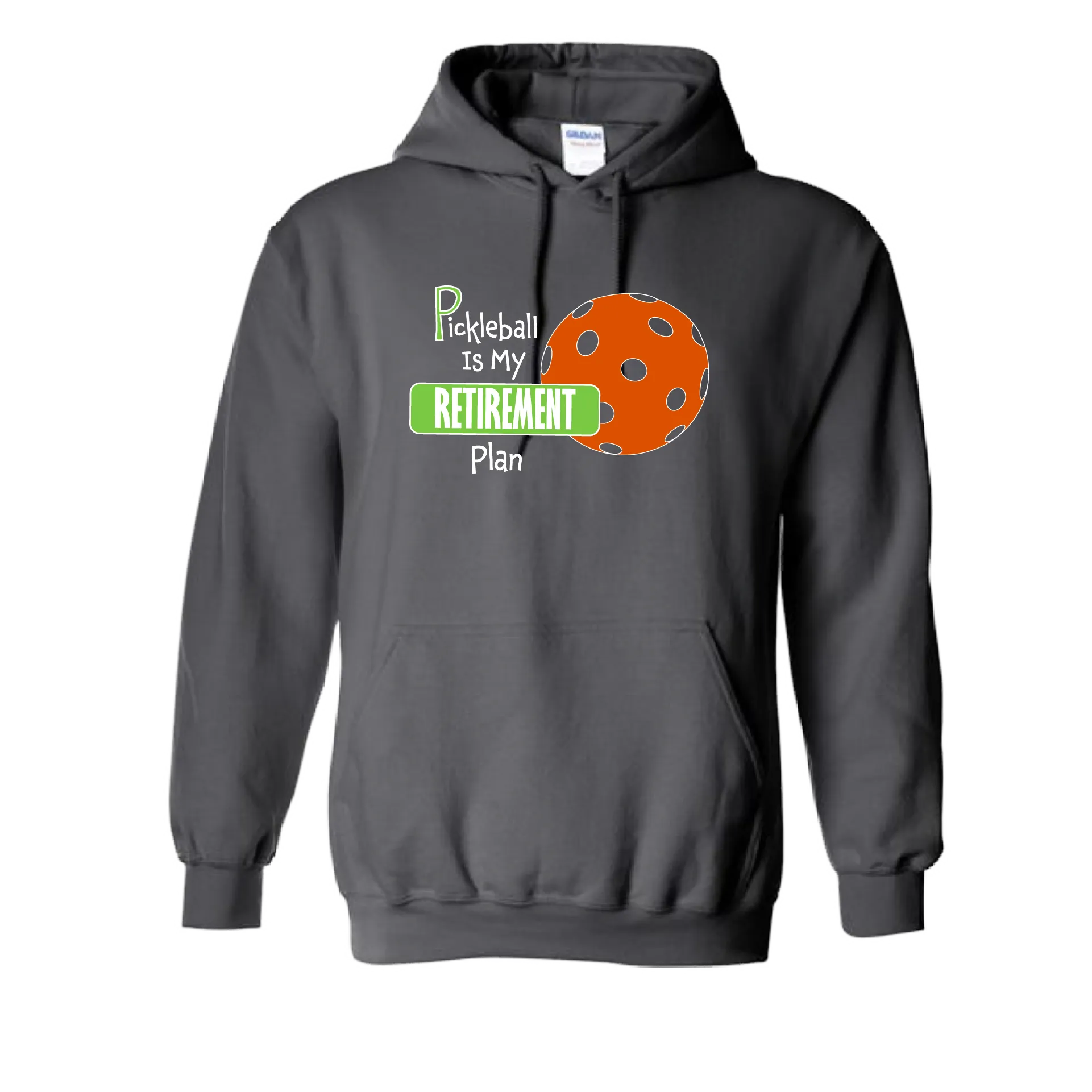 Pickleball Is My Retirement Plan | Unisex Hoodie Pickleball Sweatshirt | 50% Cotton 50% Polyester