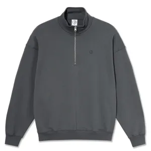 Polar Skate Co. Frank Half Zip Sweatshirt Graphite