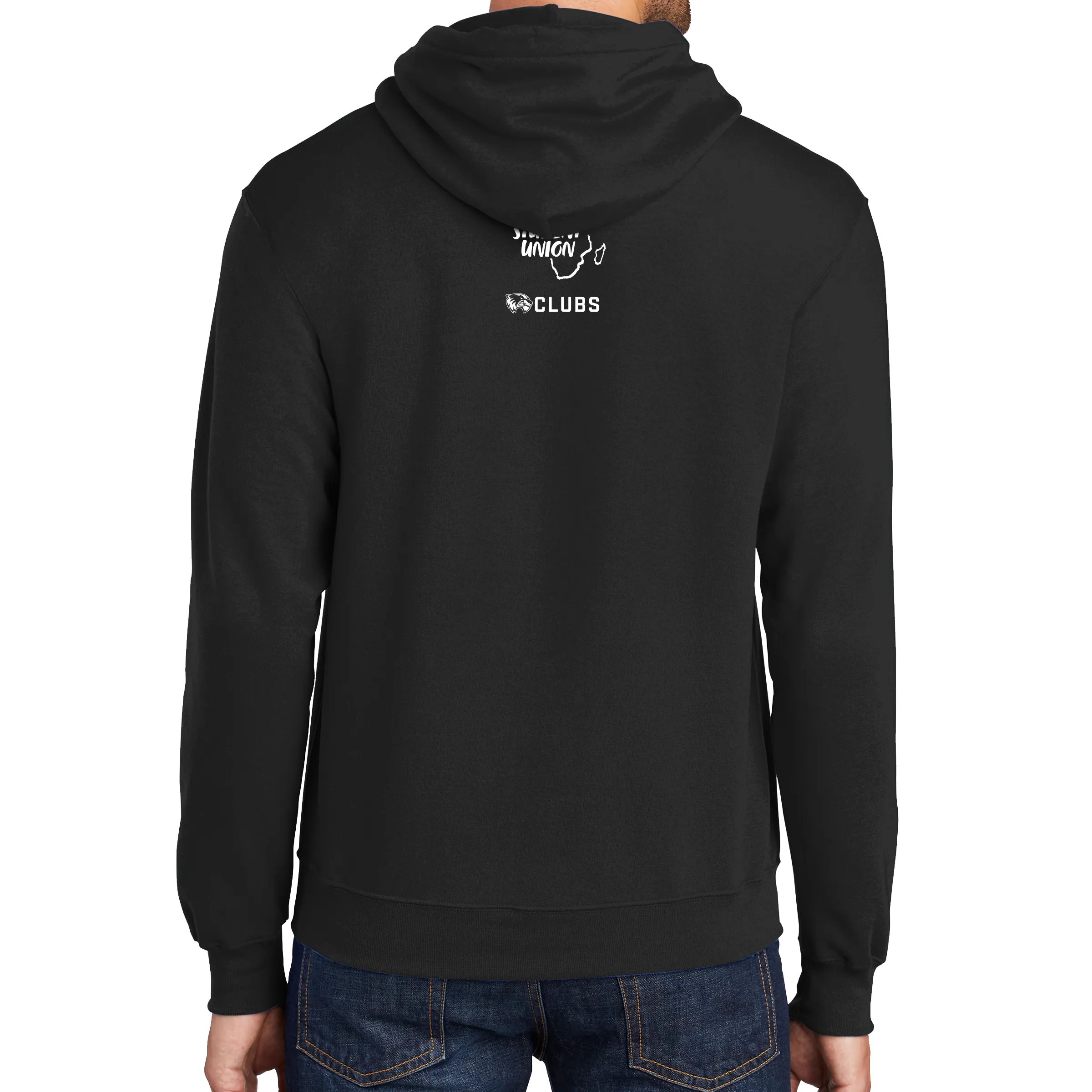 Port & Company® Core Fleece Pullover Hooded Sweatshirt - Black Student Union Ally