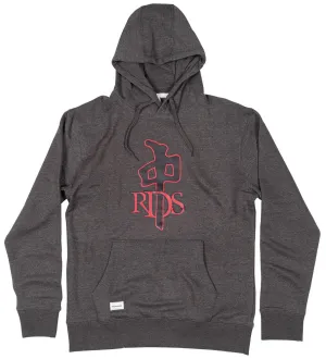 RDS OG Hoodie, Charcoal Black Red