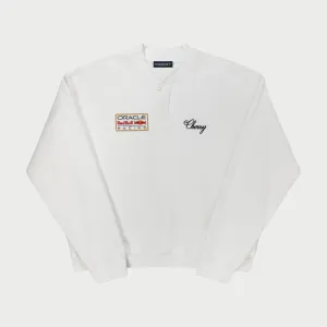 Red Bull Racing Henley Sweatshirt (White)