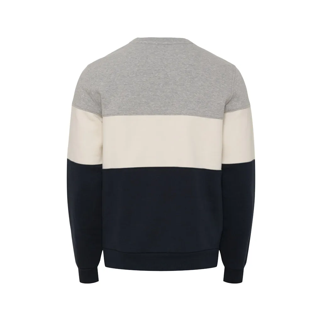 Rob Sweat - Grey Melange/Pearl/Dark Navy