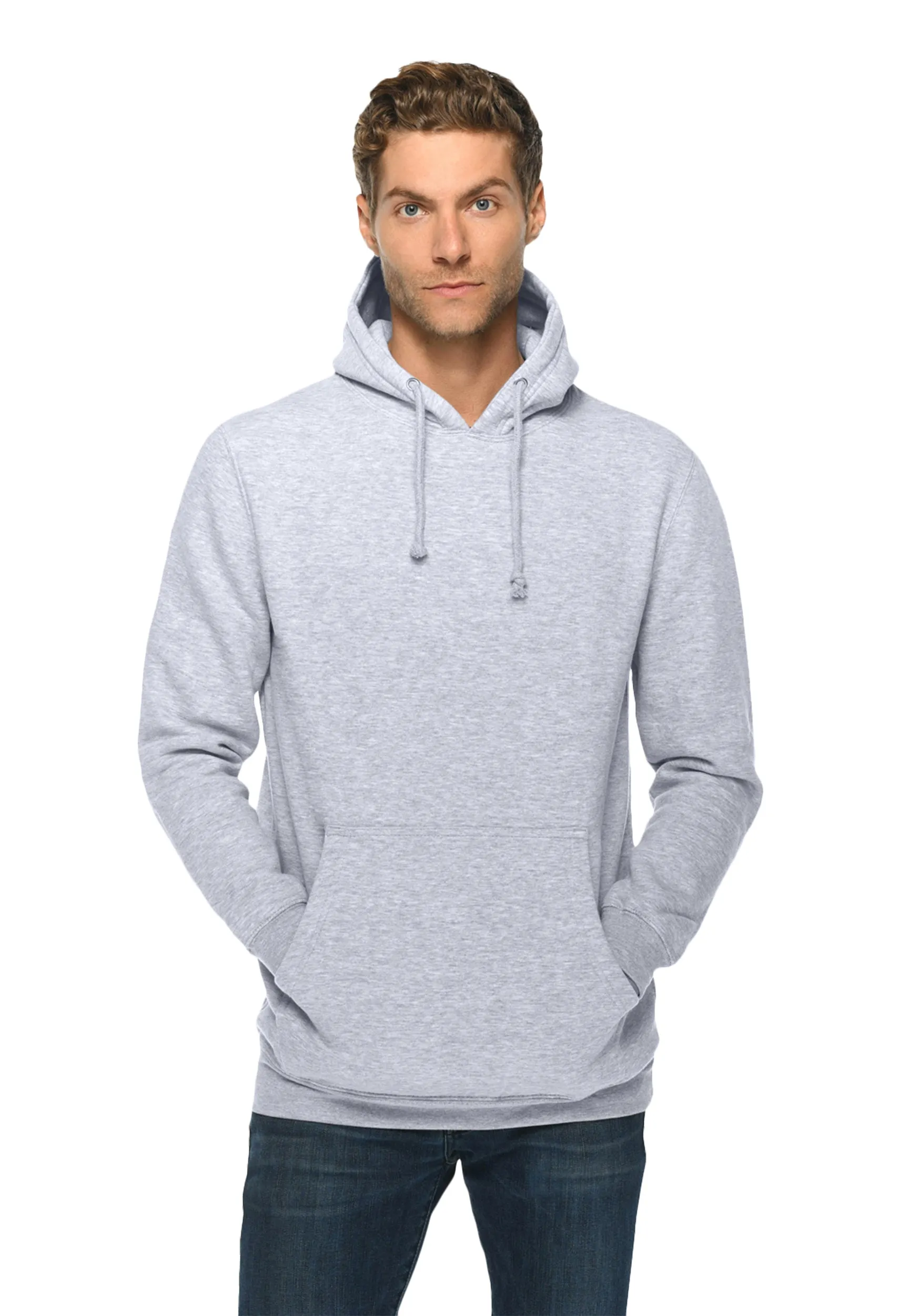 Select Heavyweight Hoodie - Heather Grey