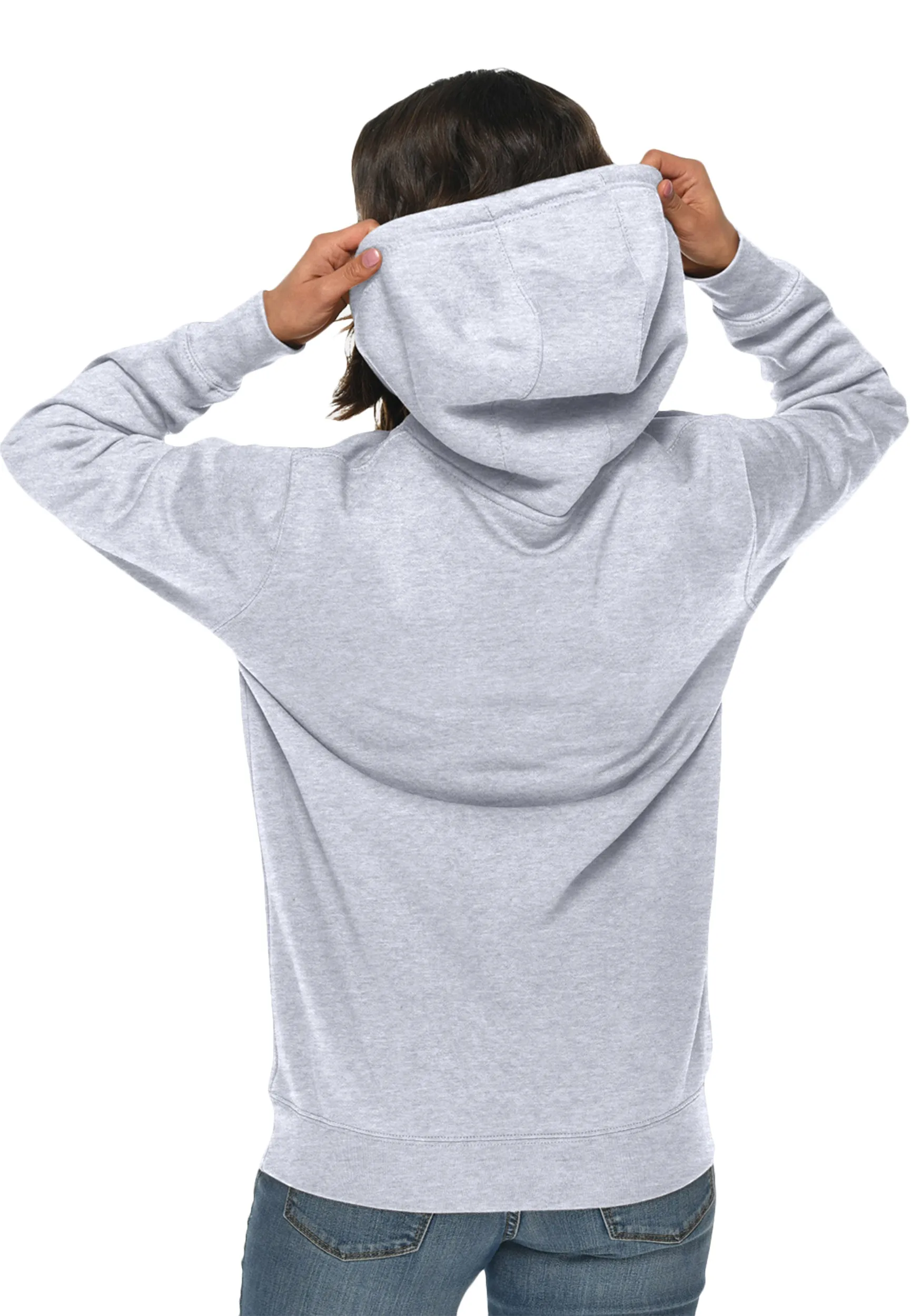 Select Heavyweight Women Hoodie - Heather Grey