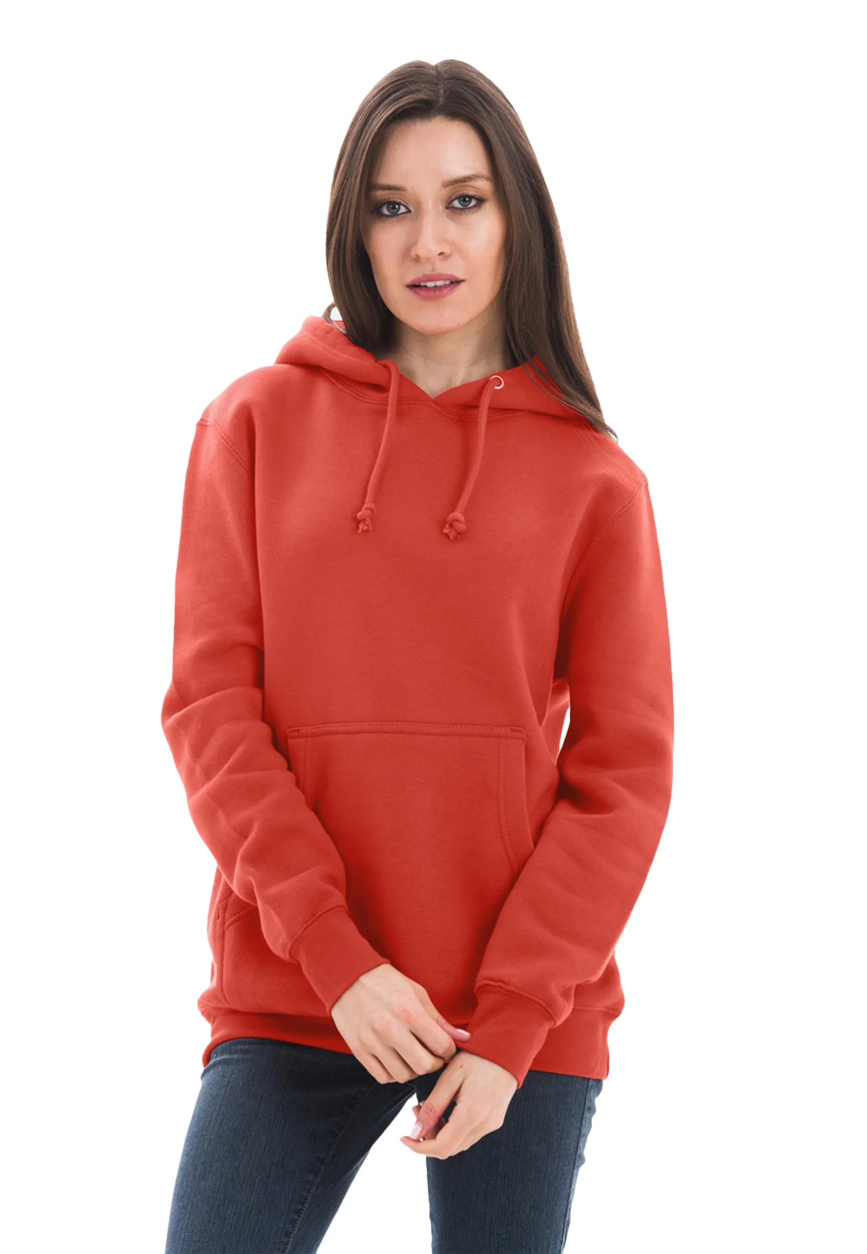 Select Heavyweight Women Hoodie - Paprika