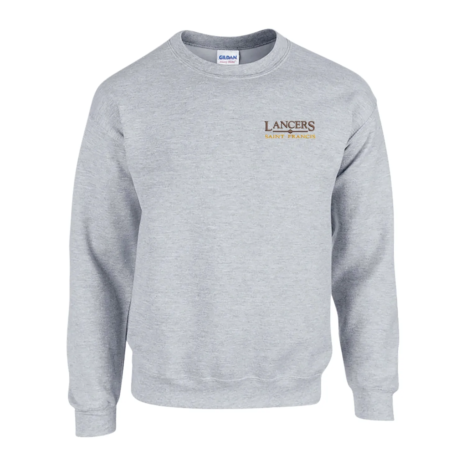 Sweatshirt, Crew Neck LANCERS SAINT FRANCIS/ Embroidery Left Chest