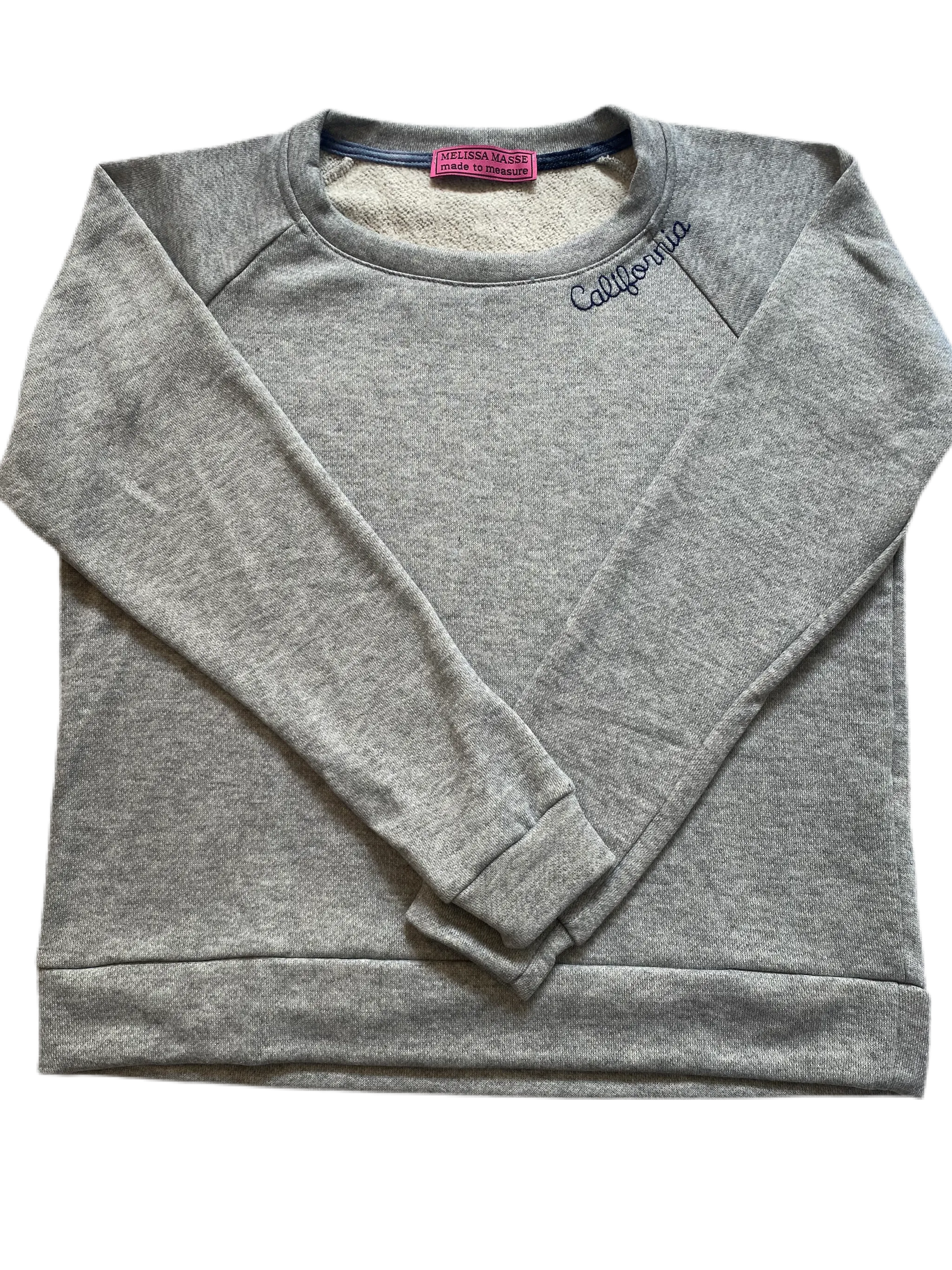 sweatshirts custom embroidered with school, sorority, club, city, state or anything you want!