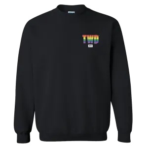 The Walking Dead Pride Wings Fleece Crewneck Sweatshirt