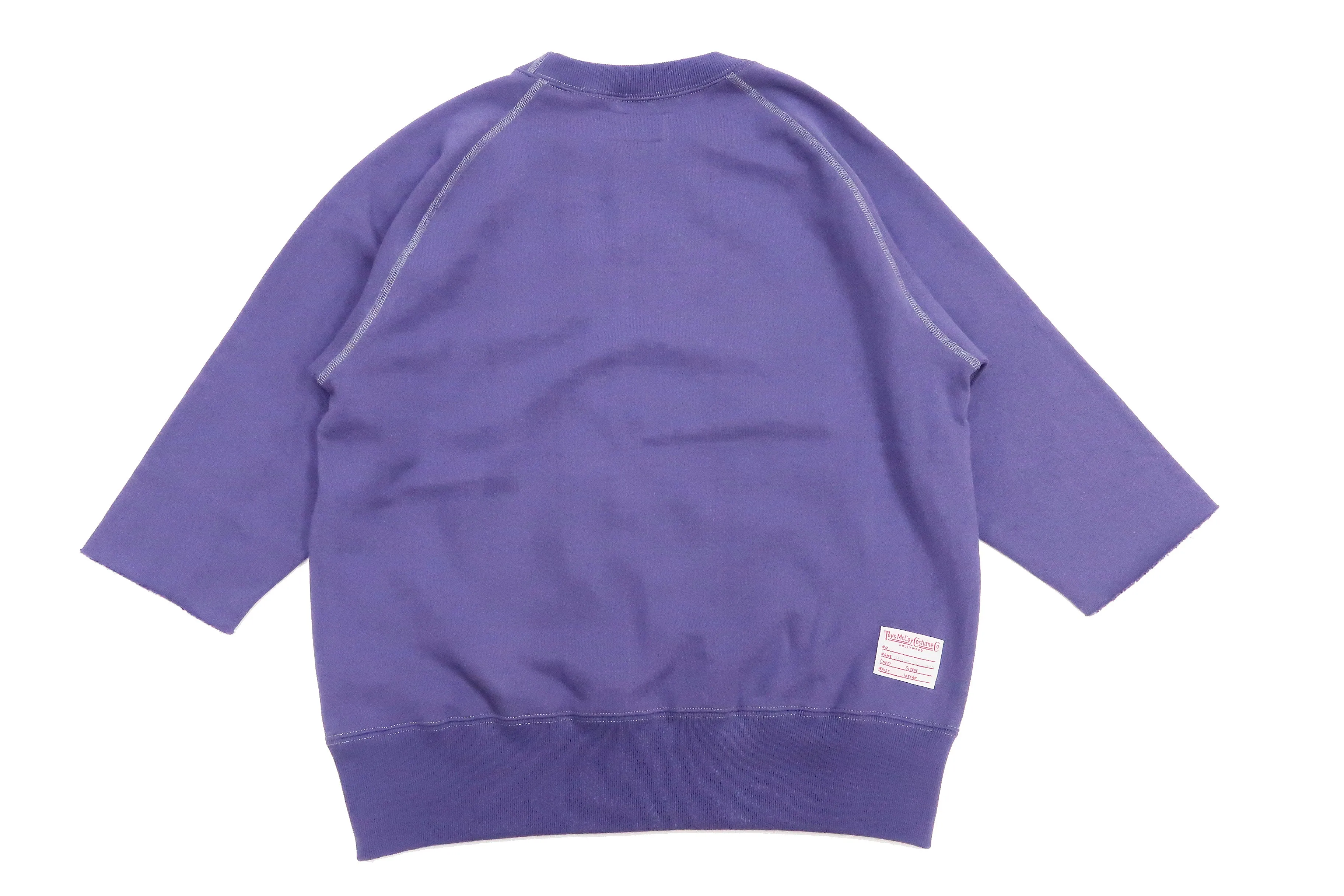 TOYS McCOY Steve McQueen Sweatshirt Men's Repro Cut Off Sweatshirt in The Great Escape TMC2268 Blue