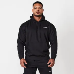 Vanquish Essential Black Oversized Pullover Hoodie