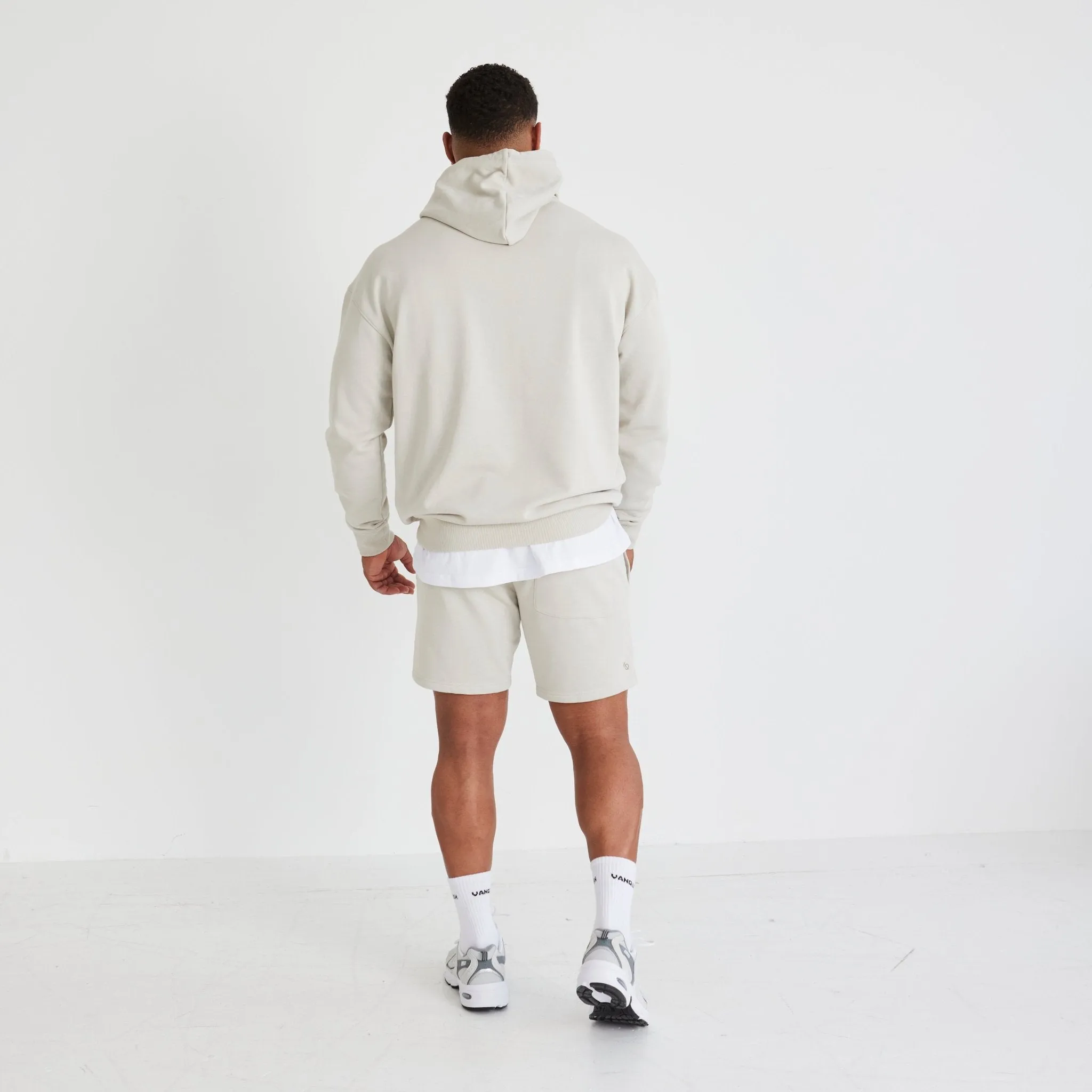 Vanquish Essential Stone Oversized Pullover Hoodie