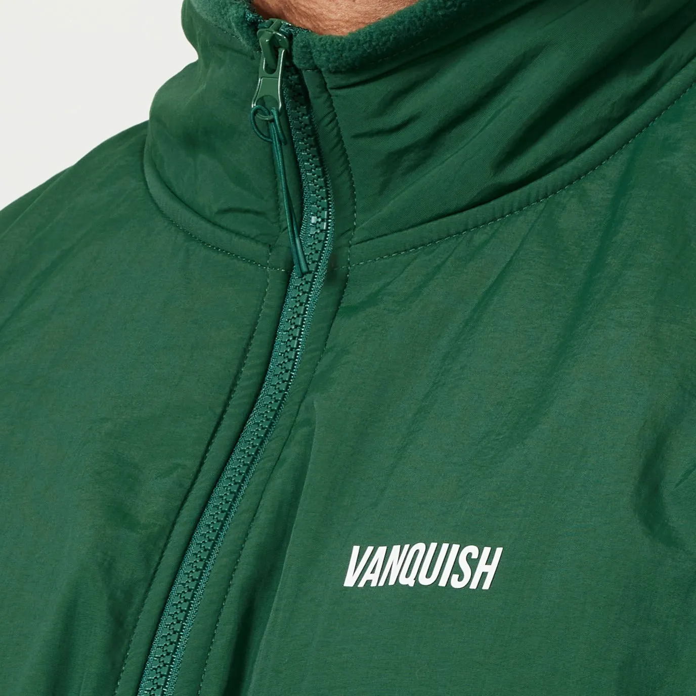 Vanquish Forest Green Tech Polar Fleece