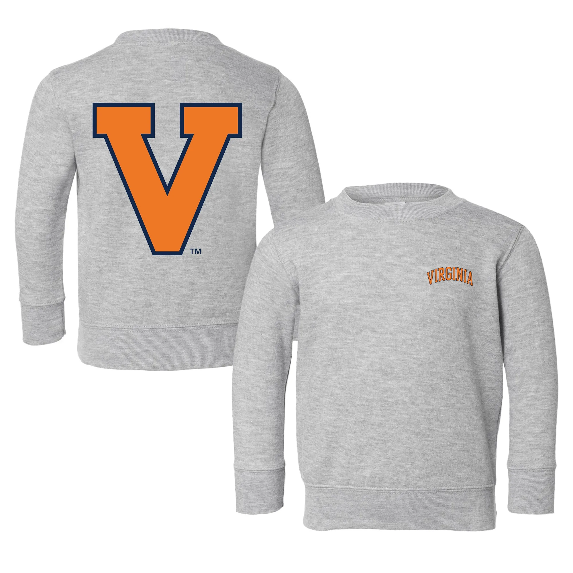 Virginia Cavaliers Logo Toddler Crewneck Sweatshirt