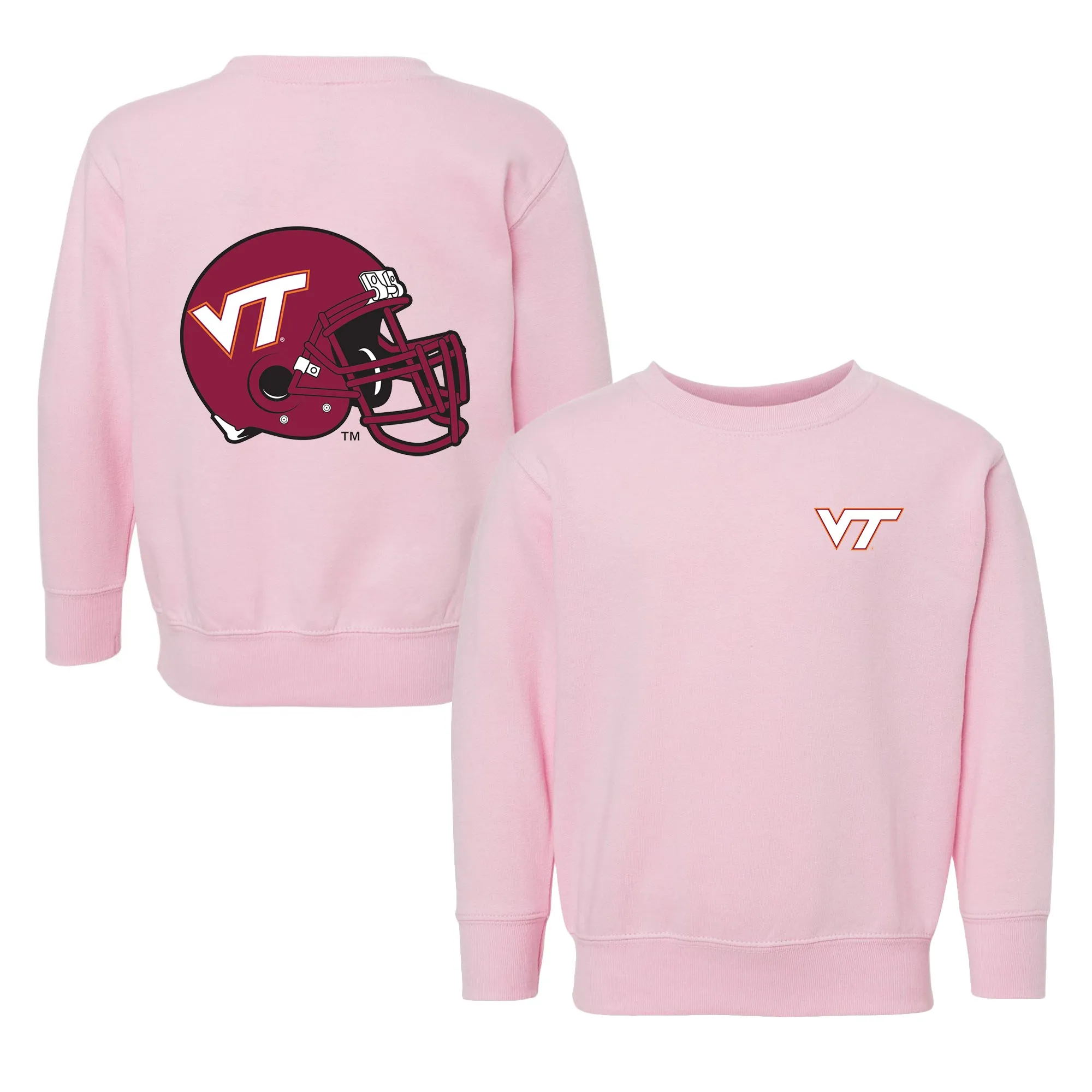 Virginia Tech Hokies Logo Toddler Crewneck Sweatshirt