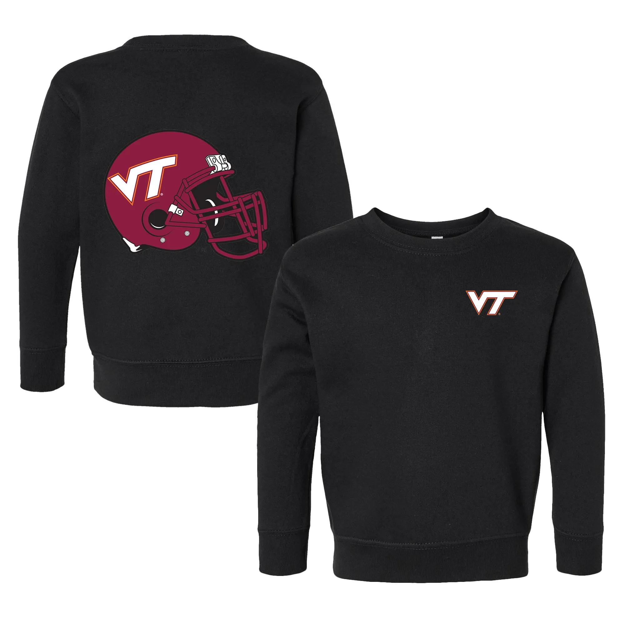 Virginia Tech Hokies Logo Toddler Crewneck Sweatshirt