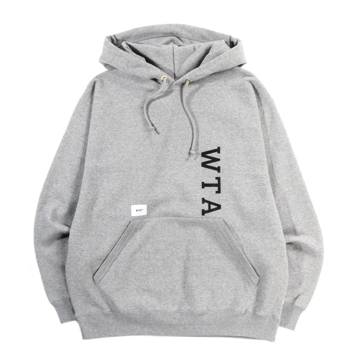 WTAPS COLLEGE HOODY ASH GREY